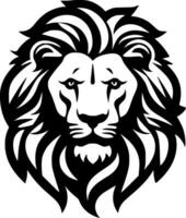 Lion - Minimalist and Flat Logo - Vector illustration