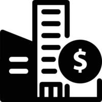 Bank finance icon symbol vector image. Illustration of the currency exchange investment financial saving bank design image