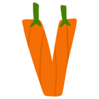 Halloween citrouille alphabet png