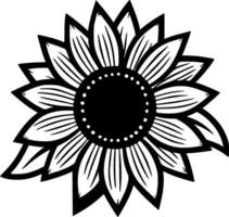 Flower, Minimalist and Simple Silhouette - Vector illustration