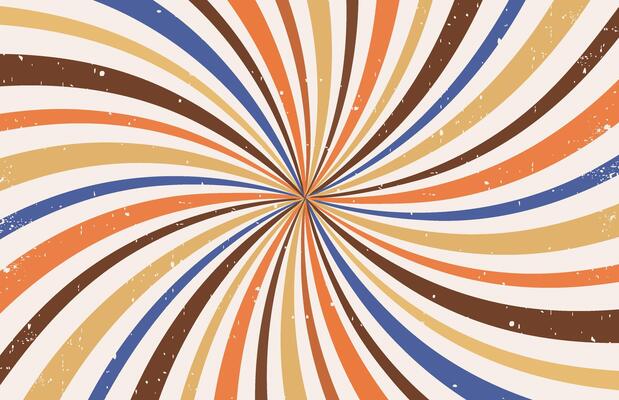 Retro vintage sunburst background Vector, Colorful Sunburst Textured Grunge Background