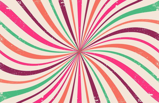 Retro vintage sunburst background Vector, Colorful Sunburst Textured Grunge Background