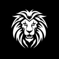 Lion - Minimalist and Flat Logo - Vector illustration