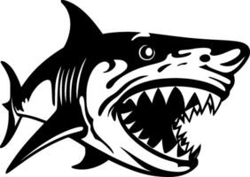 Shark - High Quality Vector Logo - Vector illustration ideal for T-shirt graphic