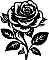 rosas, minimalista y sencillo silueta - vector ilustración