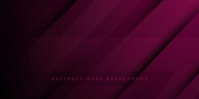 Modern abstract dark red gradient illustration background with 3d look and simple line and shadow pattern. cool design and luxury. Eps10 vector