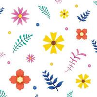 flower background,  Spring pattern vector