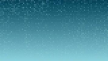 Abstract geometric background of squares. Blue pixel background with empty space. Vector illustration.