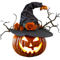 Jack O Lantern Transparent Background Ai Generative png