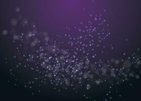 Purple bokeh background vector