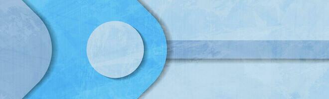 Blue minimal grunge abstract tech geometric background vector