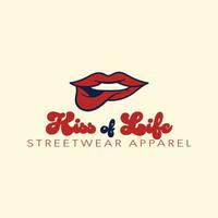 Street wear design inspiration. Retro cartoon illustration design for apparel, clothing, and poster vector