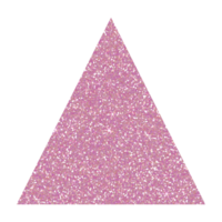 Pink triangle glitter on transparent background. Design for decorating,background, wallpaper, illustration png