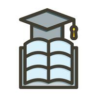 Education Vector Thick Line Filled Colors Icon For Personal And Commercial Use.