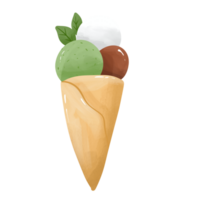 illustrazione di gelato png