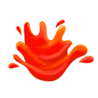 sauce splash illustration png