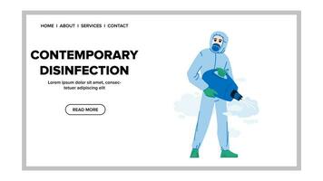 service contemporary disinfection vector