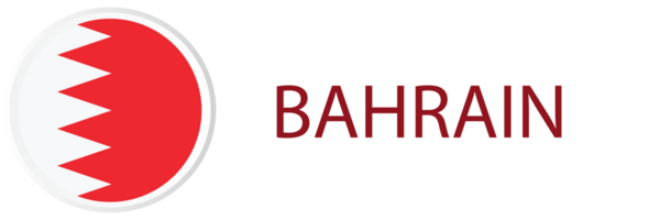 Bahrain flag in web button, button icons. png