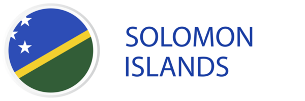 Solomon Islands flag in web button, button icons. png