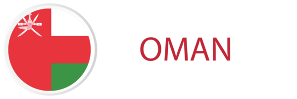 Oman flag in web button, button icons. png