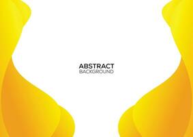 abstract background design gradient yellow vector