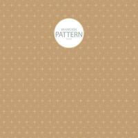 Seamless pattern quatrefoil earth tone color collection on brown background vector