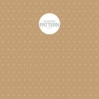 Seamless pattern quatrefoil earth tone color collection on brown background vector