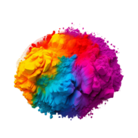 Happy Holi Colors Splash Powder Festival Of India Ai Generative png