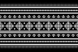 ethnic geometric seamless pattern. Geometric white background. Design for fabric, clothes, decorative paper, wrapping, textile, embroidery, illustration, vector, tribal pattern vector