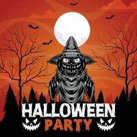 HALLOWEEN T-SHIRT DESIGN vector