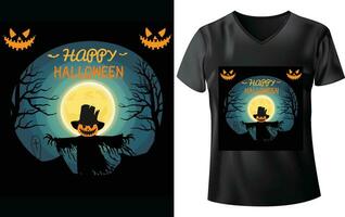 HALLOWEEN T-SHIRT DESIGN vector