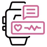 Fitness Tracker Icon illustration vector