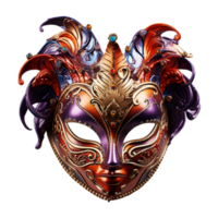 Carnival Mardi Gras Barazil Festival Venetian Mask ai generative png