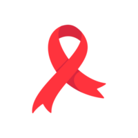 rood kruis lint wereld AIDS dag bewustzijn campagne teken het voorkomen van overdraagbaar ziekten png