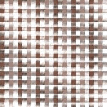 Brown plaid pattern with herringbone pattern inside background. plaid pattern background. plaid background. Seamless pattern. for backdrop, decoration, gift wrapping, gingham tablecloth, blanket vector