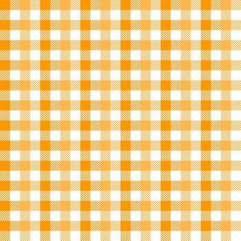 Orange plaid pattern with herringbone pattern inside background. plaid pattern background. plaid background. Seamless pattern. for backdrop, decoration, gift wrapping, gingham tablecloth, blanket vector