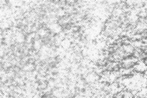 Vector black halftone effect. Grunge texture background.