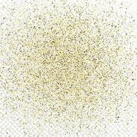 Gold glitter celebratory confetti background vector