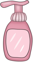 illustration of plastic pump bottle png