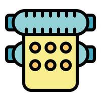 Format offset icon vector flat