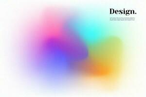 Abstract background in gradient colors. Colorful grain banner vector illustration.