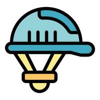 New factory idea icon vector flat