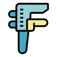 Engineer tool icon vector flat