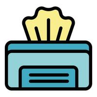 Public wc paper icon vector flat