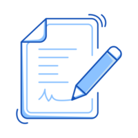 Agreement Set Business Partnership Doodle Style png