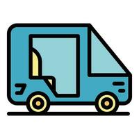 Tuk icon vector flat