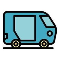 Tuk trishaw icon vector flat