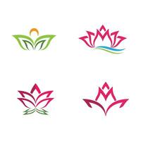 Beauty Vector lotus icon