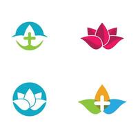 Beauty Vector lotus icon