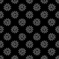 Virus vector concept minimal dark linear seamless pattern